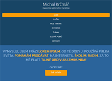 Tablet Screenshot of krcmic.cz